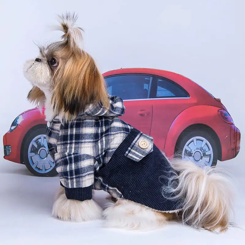 Teddy VIP Pomeranian Small Dog Cashmere Coat - PetsAnonymous