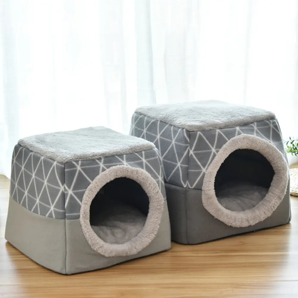 Pet Dog and Cat Bed Villa - Dual Use Space Capsule - PetsAnonymous