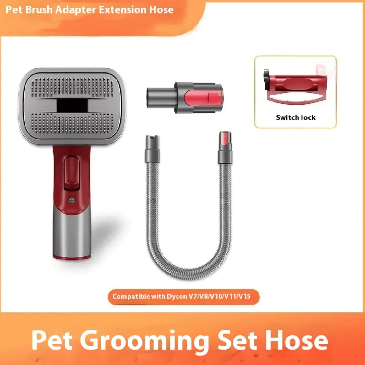Full Series Pet Shaver Comb Suit with Hair Suction Head for Dogs and Cats - PetsAnonymous