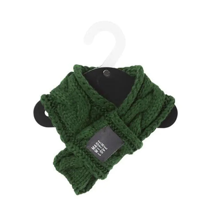 Thick Warm Scarf for Dogs - Cute Pet Scarf - PetsAnonymous