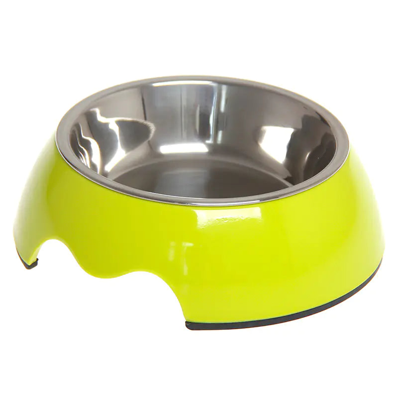Non-Slip Dual-Use Stainless Steel Pet Bowl - PetsAnonymous