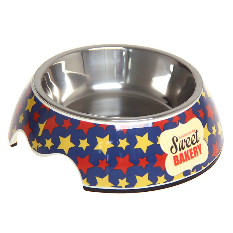 Non-Slip Dual-Use Stainless Steel Pet Bowl - PetsAnonymous