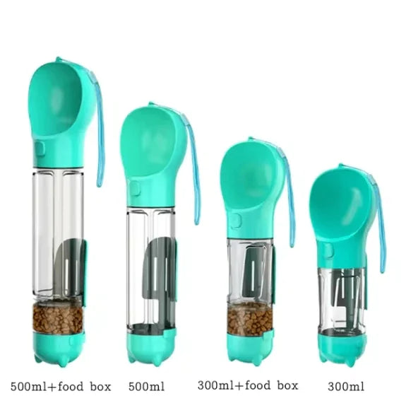 3-in-1 Portable Dog Water Bottle and Food Dispenser - PetsAnonymous