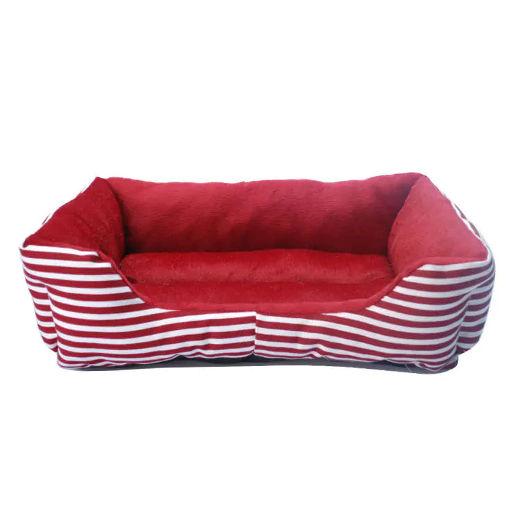 Luxury Retro Square Pet Bed and Sofa for Dogs - PetsAnonymous