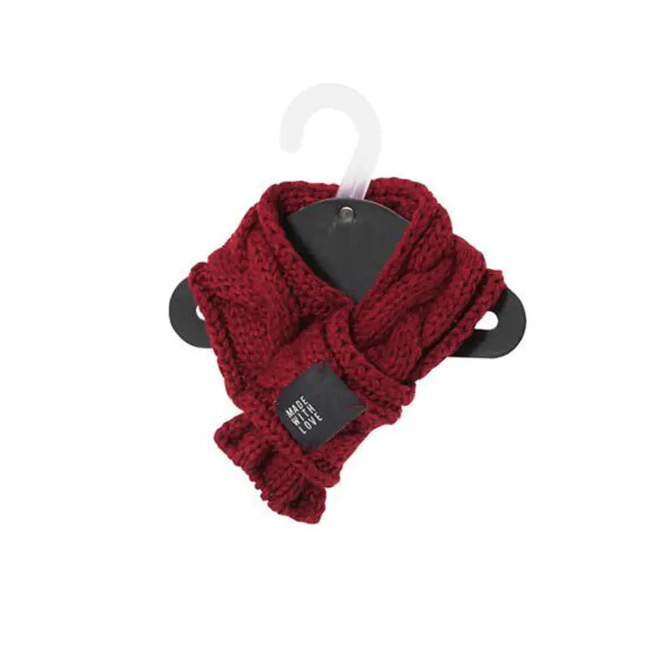 Thick Warm Scarf for Dogs - Cute Pet Scarf - PetsAnonymous
