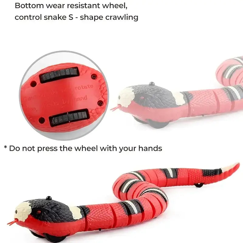 USB Charging Interactive Snake Toy for Cats - Endless Fun - PetsAnonymous