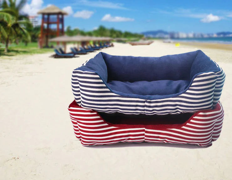 Luxury Retro Square Pet Bed and Sofa for Dogs - PetsAnonymous