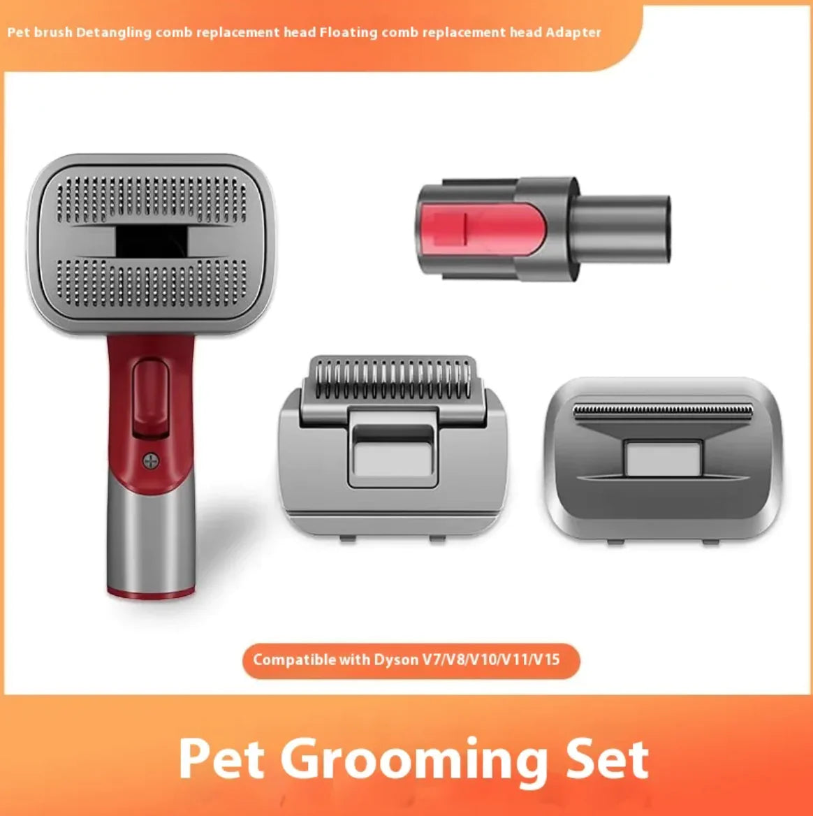 Full Series Pet Shaver Comb Suit with Hair Suction Head for Dogs and Cats - PetsAnonymous
