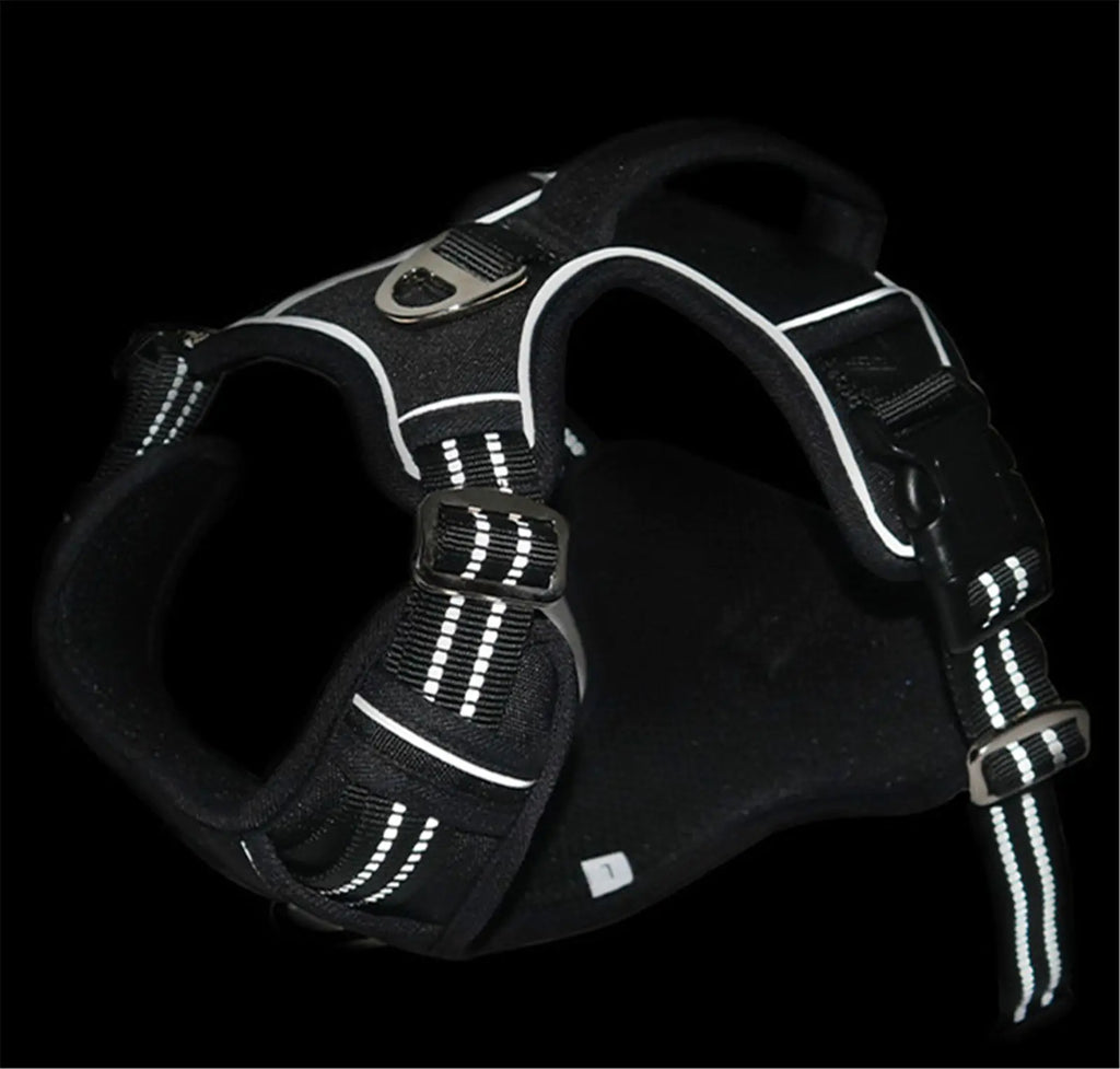 Durable Waterproof Pet Harness with Vertical Handle - PetsAnonymous